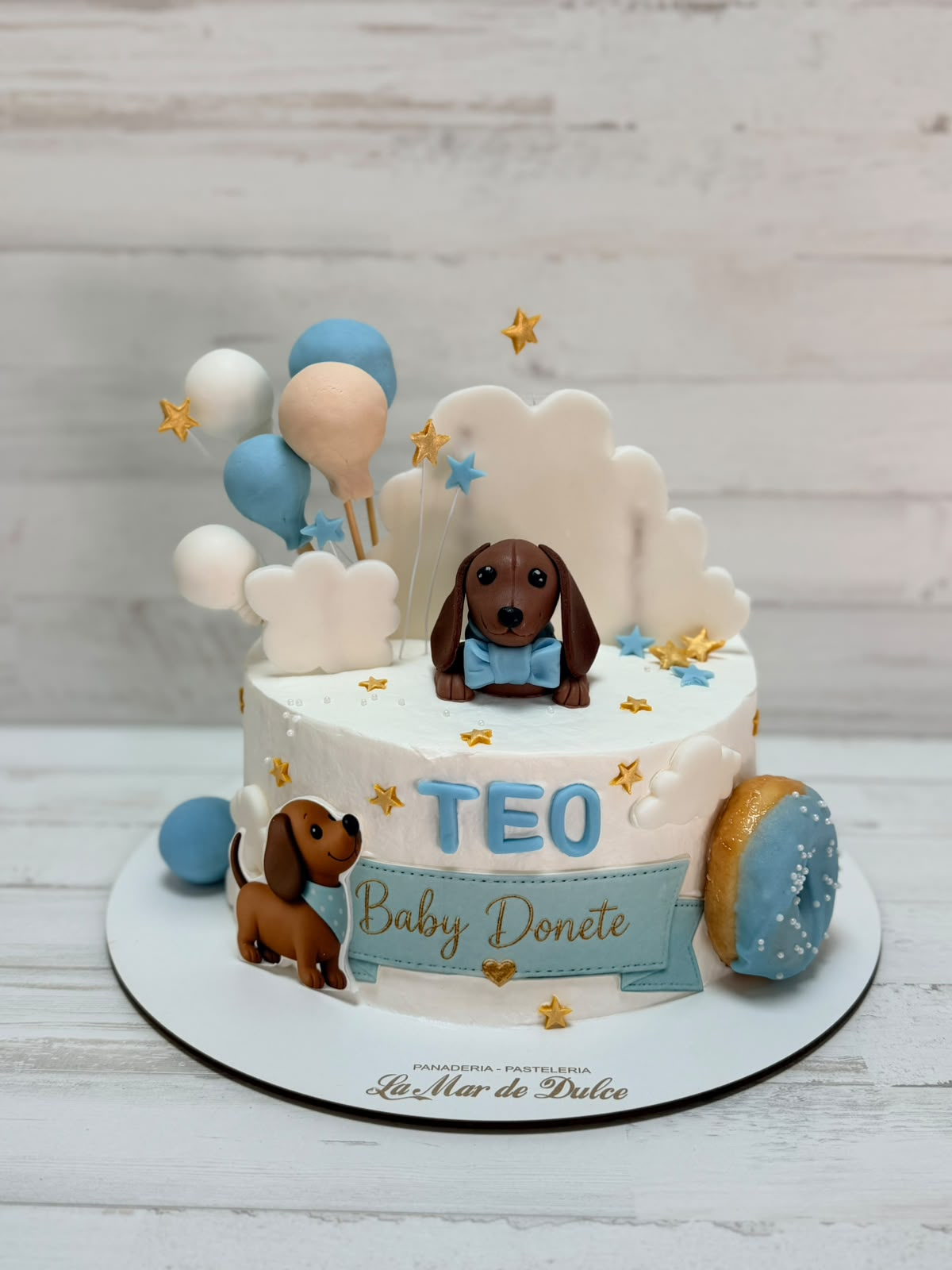 tarta personalizada perro salchicha