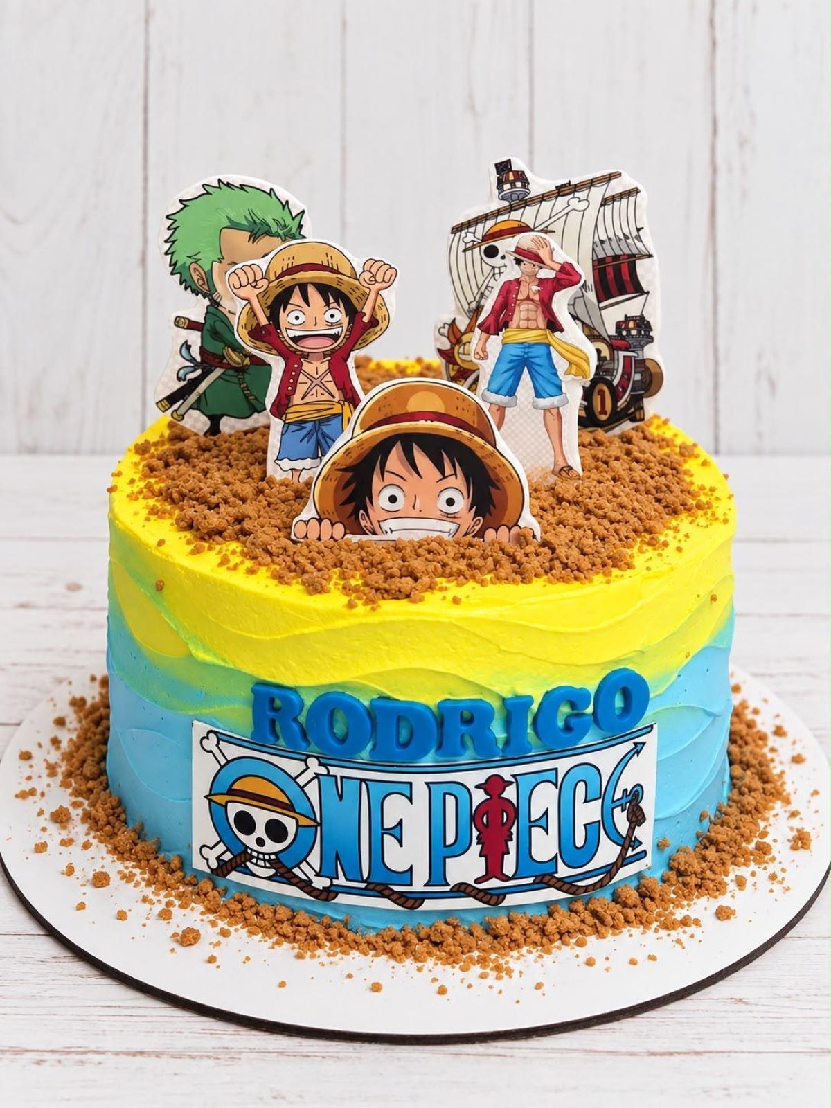 trata personalizada en zaragoza de temática one piece