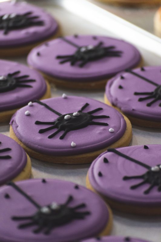 galletas halloween araña