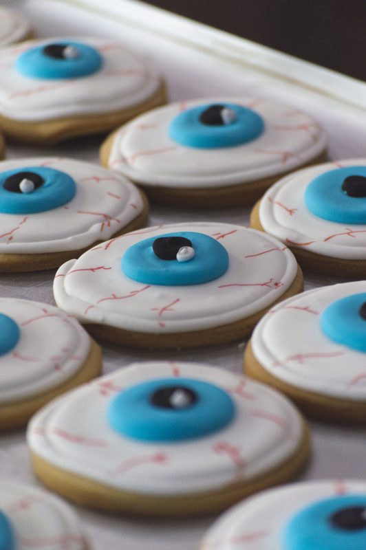 galletas ojos halloween