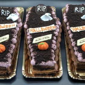 tarta de cementerio halloween