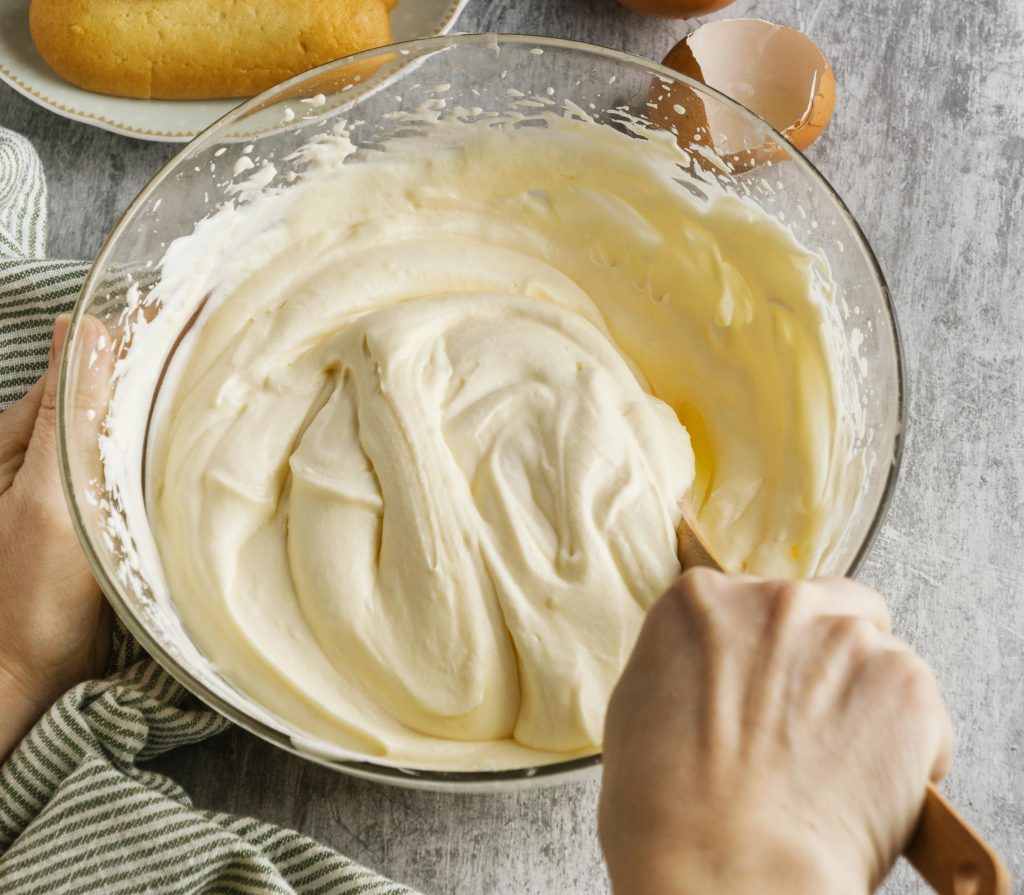 Crema pastelera para hacer milhojas