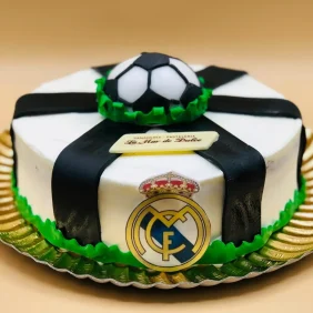 tarta pelota de fútbol