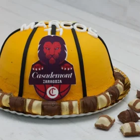 tarta de baloncesto